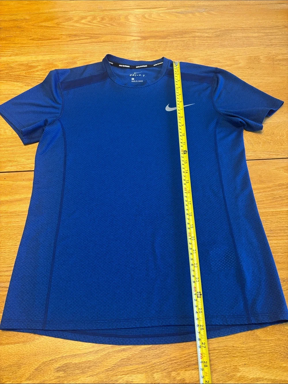 Nike Men’s Black & Gray Diagonal-Stripe Quarter-Zip + Blue & Light Gray Nike Top